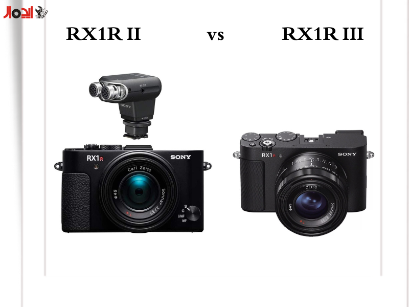 تصویر مقایسه  sony RX1R III با RX1R II