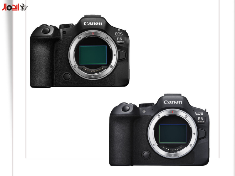 تصویر دوربین R6 Mark III و R6 Mark II