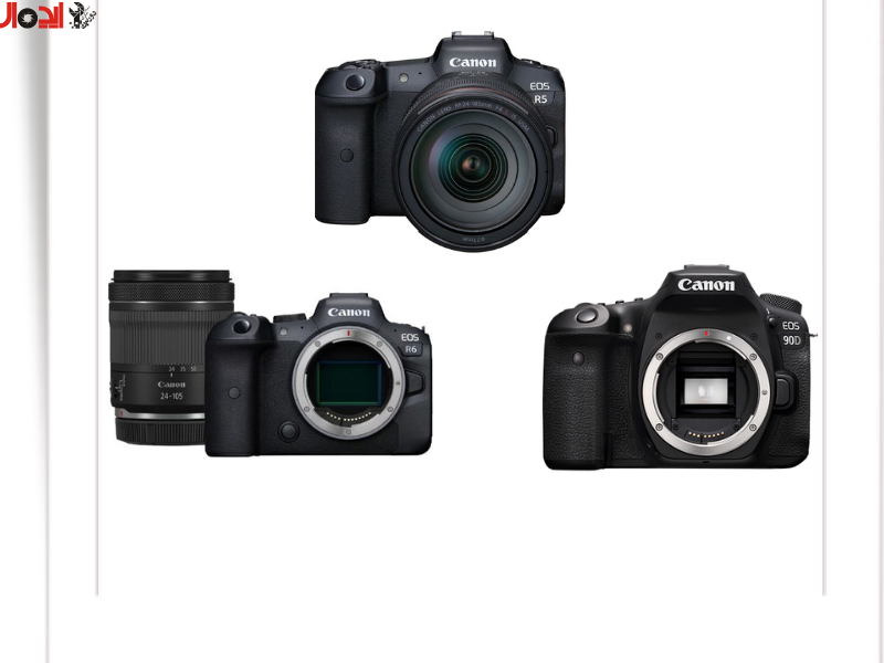 تصویر دوربین های کانن