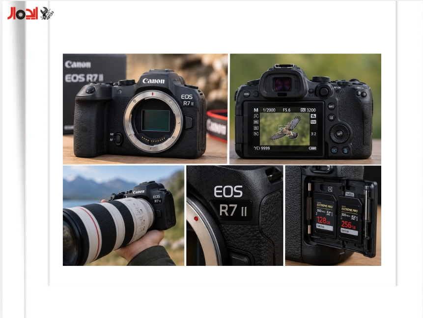 تصویر دوربین R7 II