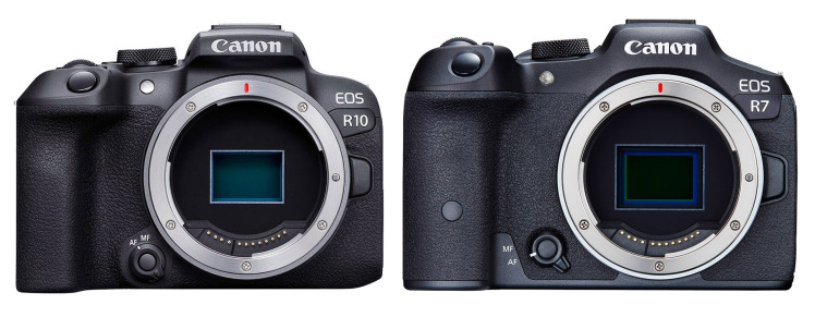 تفاوت های اصلی دوربین های عکاسی کانن EOS مدل R7 و R10