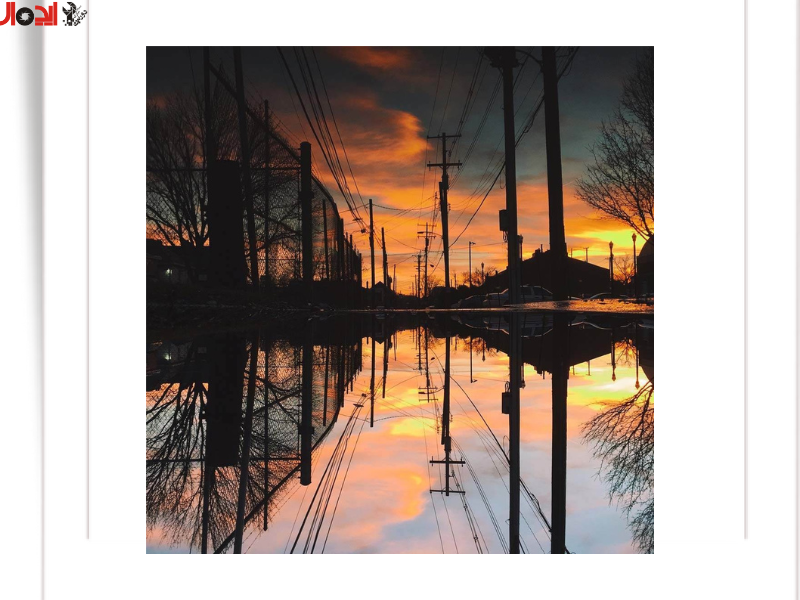 تصویر تقارن در عکاسی با دوربین